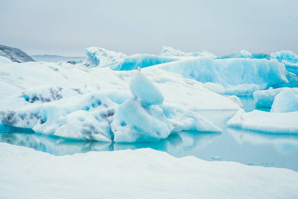 istock Icelandic glacier lagun. 1366438631