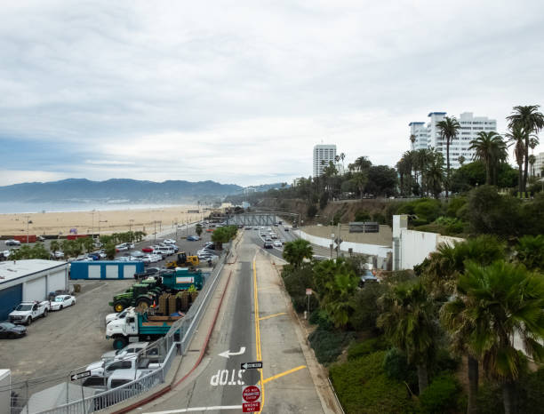 istock santa monica is beautiful also during winter time 1366450804