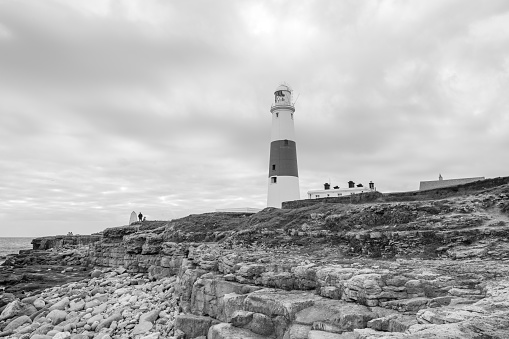 Portland Bill lighthouse in Dorset