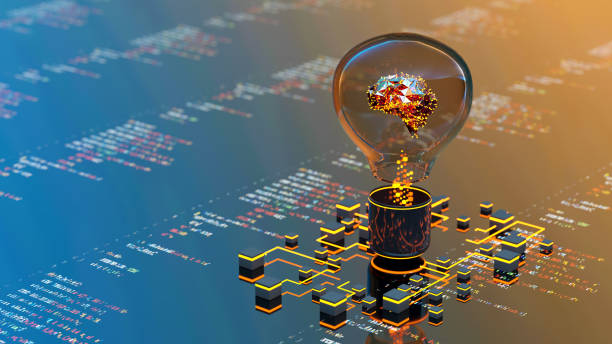 Artificial Intelligence digital concept abstract brains inside light bulb Artificial Intelligence digital concept illustrate of modern internet technology and innovative processes
3D rendering science and technology stock pictures, royalty-free photos & images