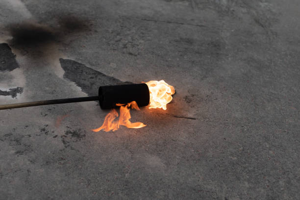 istock Flame of a gas burner 1366476114