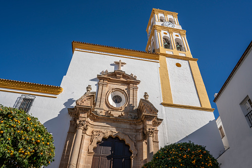 Marbella Nuestra Senora de la Encarnacion church Old Town in Costa del Sol of Malaga in Andalusian Spain