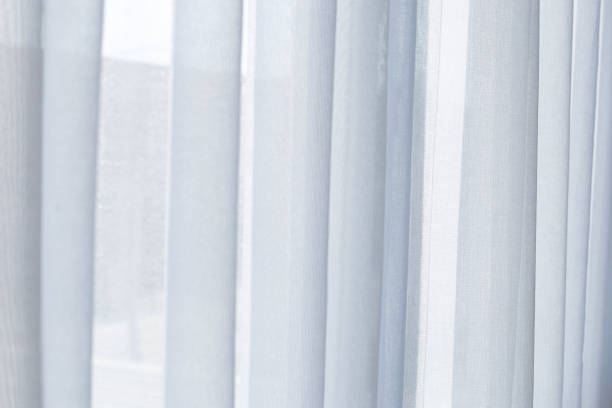 istock Curtains door or window, Room decoration interior 1366477195