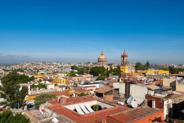 istock Panoramic view of San Miguel de Allende, Mexico 1366480157
