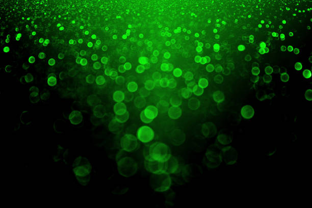 istock Green black glitter St Patrick’s Day sparkle background 1366481291