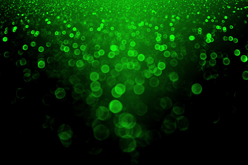 Fancy emerald green black glitter sparkle background for confetti happy birthday party invite, St Patrick’s Day sale, lucky Saint Patty Irish kid children texture, glam Christmas or wedding pattern