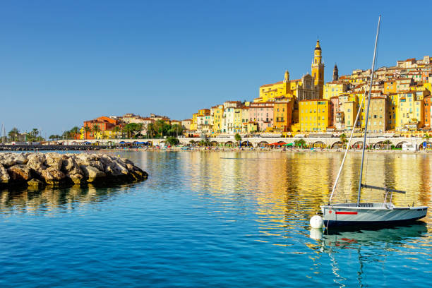 istock Old town of Menton 1366481895