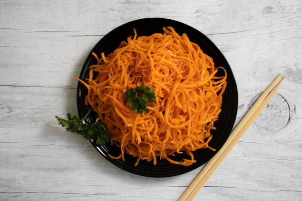istock Delicious Fresh Korean Carrot, Parsley 1366486447