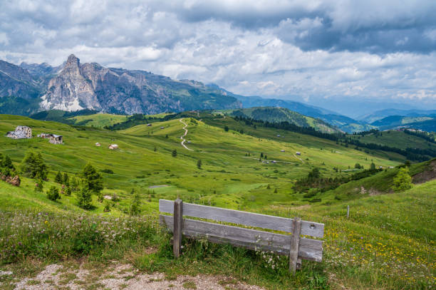istock Pralongia Plateau in the Dolomites 1366489882
