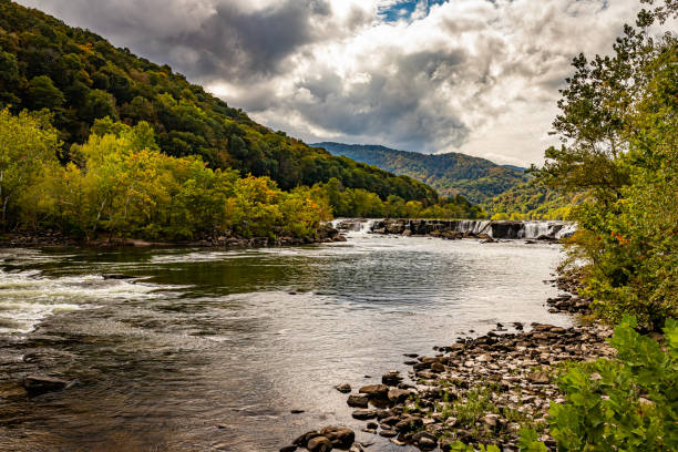 istock Sandstone Falls New River Gorge National Park and Preserve 1366489993