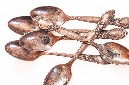 Group of antique spoons