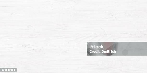 White Wood Texture Background Antique Table Of Light Boards Stock Photo - Download Image Now