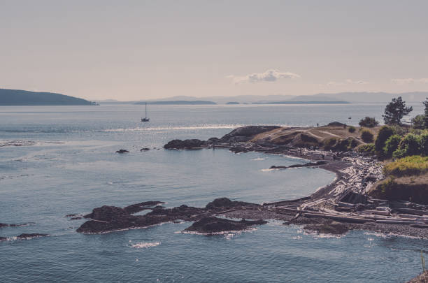istock Coastal view on Pender Island 1366505156