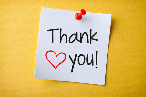 istock White Sticky Note With Thank You And Red Push Pin On Yellow Background 1366508191