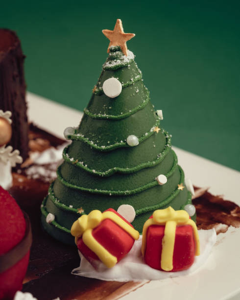 istock Christmas Petite Gateau Desserts series 1366509731