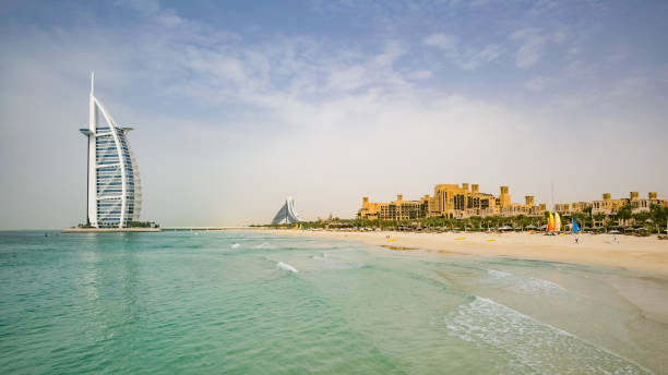 madinat jumeirah in dubai - upmarket imagens e fotografias de stock