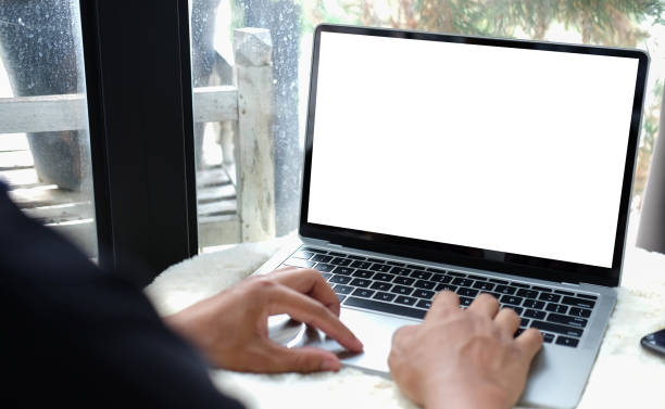 istock Close up view young man hand typing on keyboard of laptop computer. 1366512908