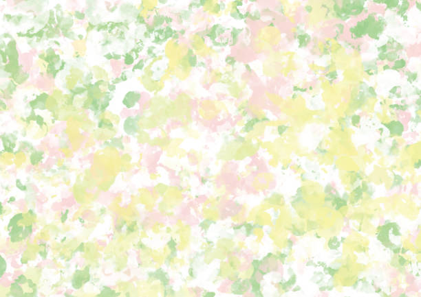akwarelowe obrazy tła wiosenna tekstura koloru - design abstract petal asia stock illustrations
