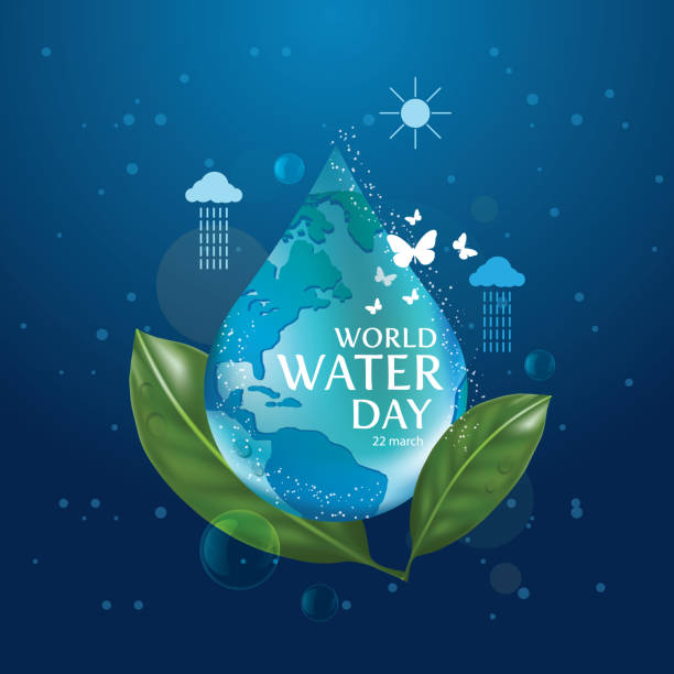 ilustrações, clipart, desenhos animados e ícones de dia mundial da água - dia mundial da agua