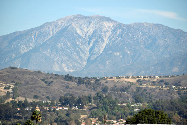 Mount Baldy on a Sunny Day stock photo