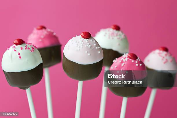 Cupcake Cake Pops Stock Photo - Download Image Now - Cake, Cake Pop, Candy