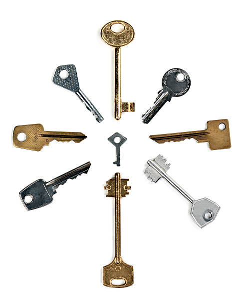 istock old keys from the door 136652326