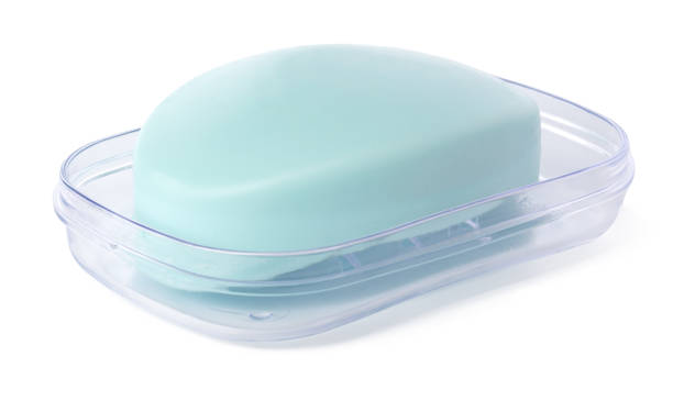 istock Soap and soap box isolated on a white background 1366532726