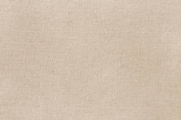 коричневый хлопчатобумажная ткань текстуры фона, бесшовные узор из натурального текстиля. - backgrounds linen textured gray stock illustrations