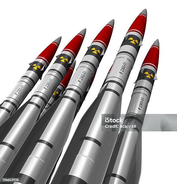 Nuclear Missiles Stock Photo - Download Image Now - Nuclear Weapon, Missile, Radioactive Contamination