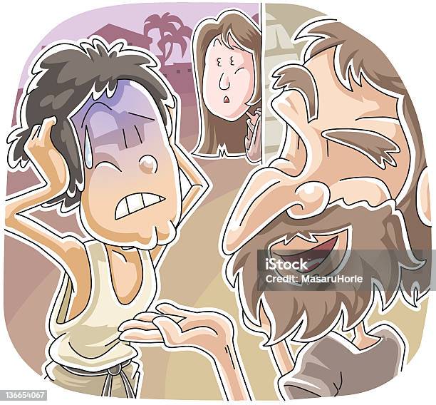 Jacobs Marriage Stock Illustration - Download Image Now - Jacob - Biblical Figure, Anger, Bride