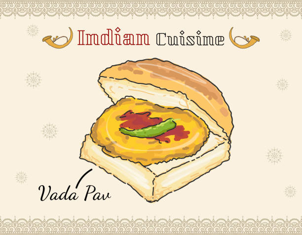 Vada Pav Stock Illustration - Download Image Now - Mumbai, Vector, Food - iStock Vada Pav Stock Illustration - Download Image Now - Mumbai, Vector, Food - iStock