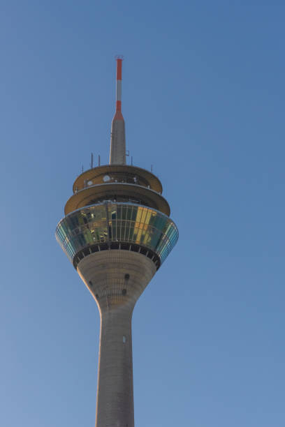 istock Dusseldorf city on Rhein river 1366554099