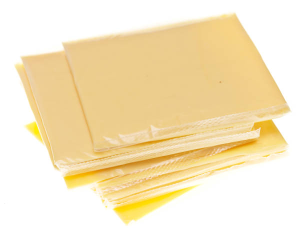 istock Pile of cheese slices 1366554231