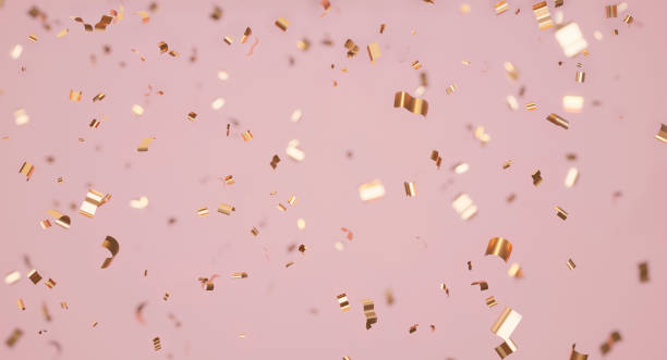 istock background 3d confetti glitter golden festive concept pink background 1366554376