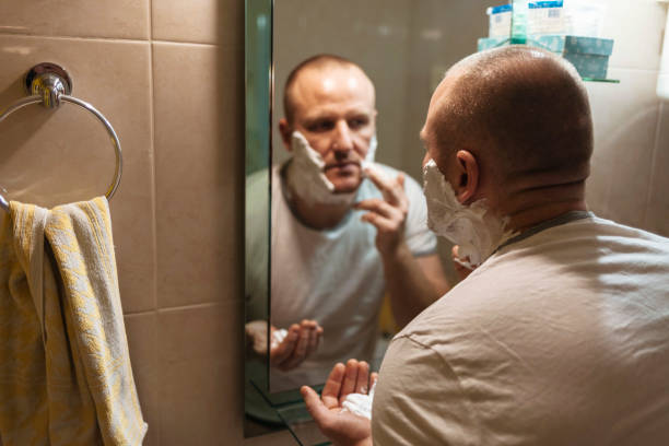 istock I prefer to shave it all. 1366562225