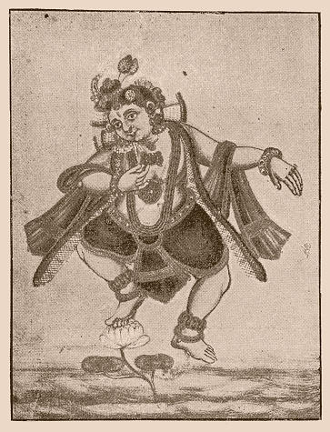 Illustration of a Krishna