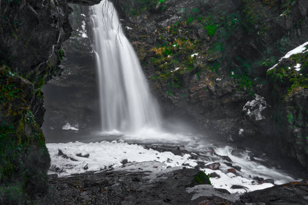 istock Palovit waterfall in Rize, Turkey. 1366565893