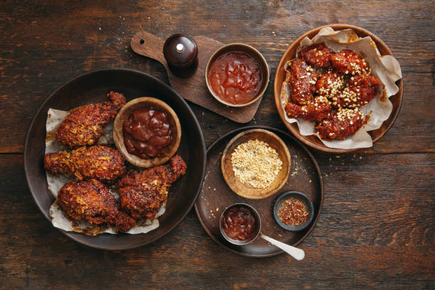 istock Chinese-style Barbecue Chicken Drumsticks 1366574343