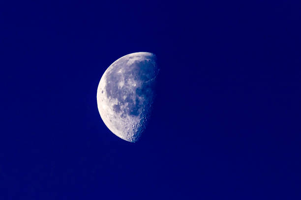 istock half moon in the sky of Provence 1366574525
