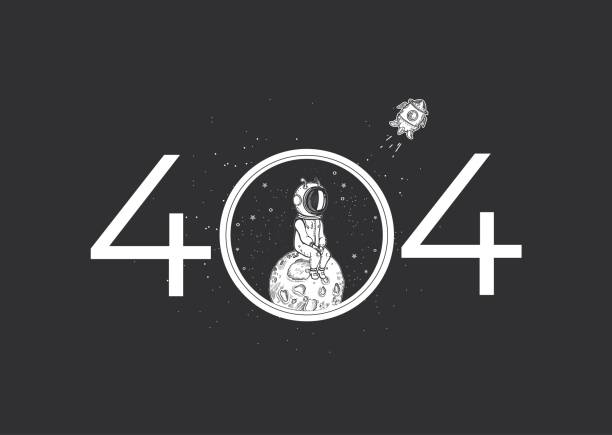 Page 404. Link to non-existent page. Space, astronomy. Page 404. Link to non-existent page. Space, astronomy. The astronaut is flying in a hot air balloon. non gender figure stock illustrations