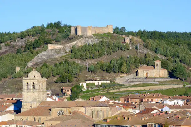 General view of Aguilar de Campoo, Palencia, Spain