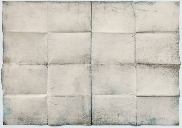 istock Old gray paper crumpled, texture background 1366585177