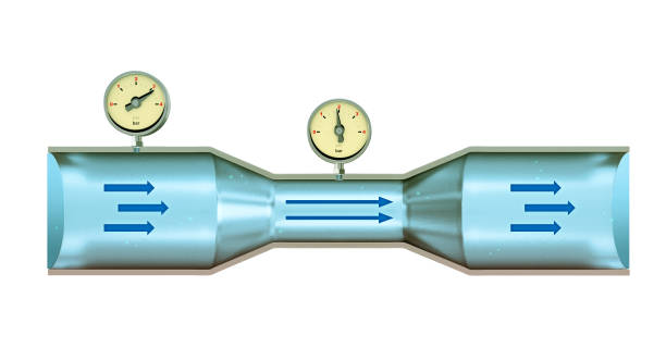 벤투리 효과 튜브 - pressurized fluid 뉴스 사진 이미�지