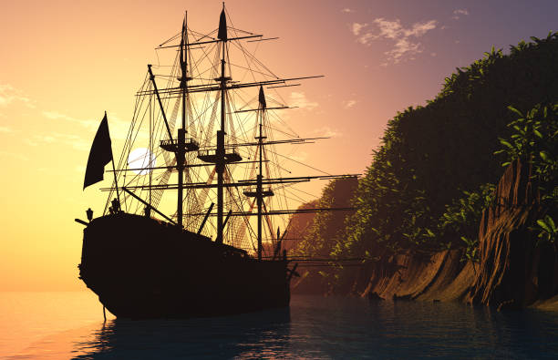 istock Sailboat in the sea. 1366593113