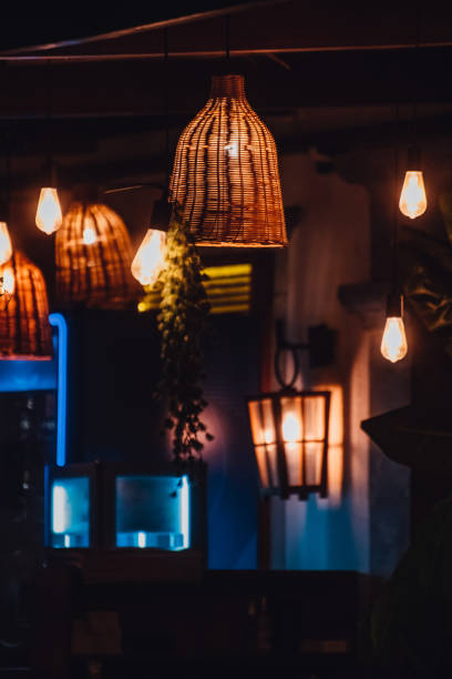 istock Retro Style Lamps 1366597141