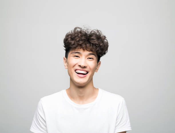 Headshot of happy young man