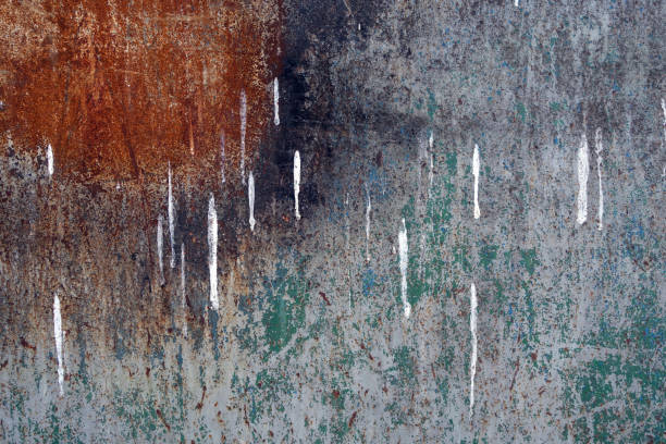 istock Grungy rusty metal surface as background. 1366598260