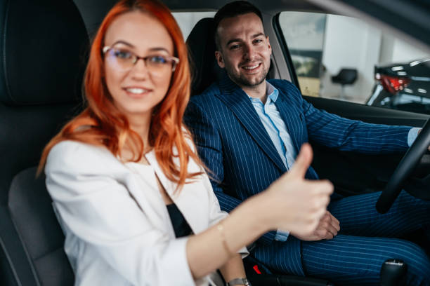istock Car showroom 1366605283