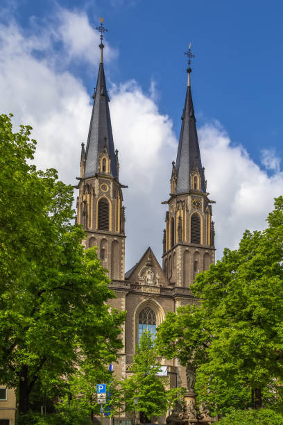 istock Collegiate Church in Bonn, Germany 1366608838