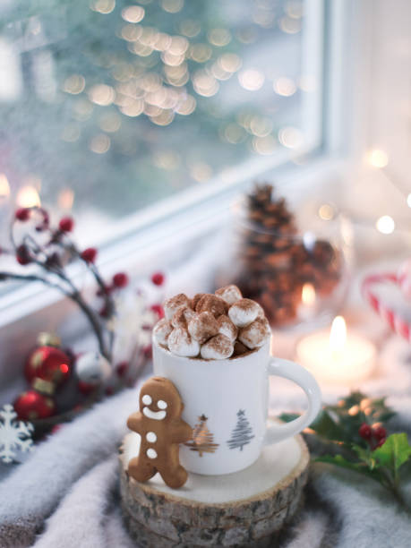 istock A mug of hot chocolate top with marshmallow 1366609428